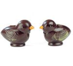 plaque 275x175 de 4 empreintes de 2 poussins 87x68x40 mm
