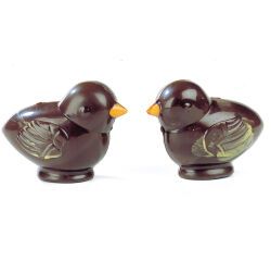 plaque 275x175 de 4 empreintes de 2 poussins 87x68x40 mm