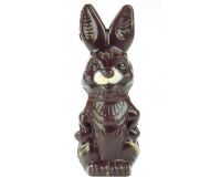 plaque 360x195 de 2 empreintes pour 1 lapin humoristique 230mm