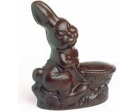 plaque 360x195 de 2 empreintes pour 1 lapin corbeille 180x155 mm