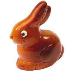 plaque 275x175 de 2 empreintes pour 1 lapin assis 134mm