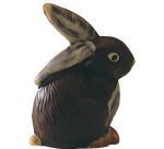 plaque 275x175 de 2 empreintes pour 1 lapin assis 124x90 mm