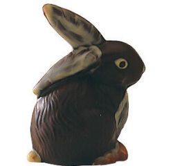 plaque 275x175 de 2 empreintes pour 1 lapin assis 124x90 mm