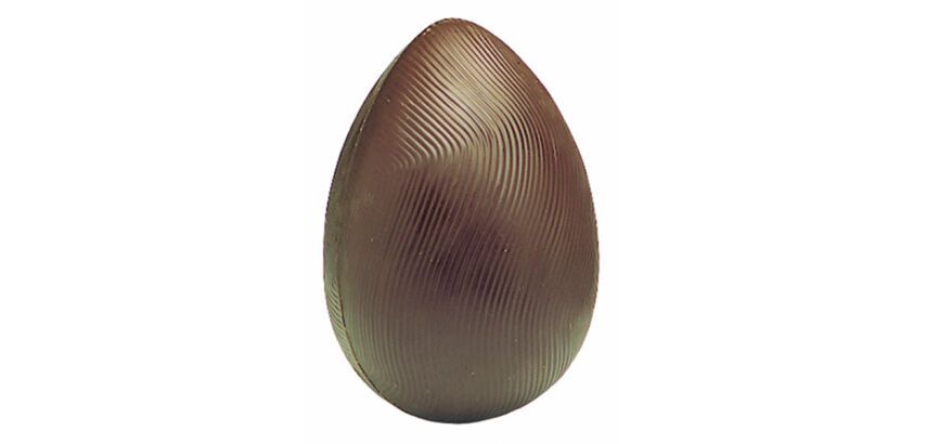 plaque 275x175 pour 2 empreintes pour 1 demi-coquille striée 156 mm