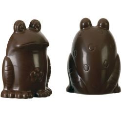 plaque 275x175 de 2 empreintes pour 1 grenouille