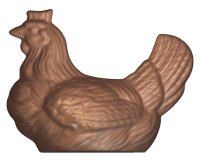 plaque 275x175  pour 8 empreintes de 4 poules couveuses 65x63mm