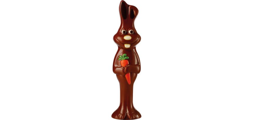 plaque 275x175 de 2 empreintes pour 1 lapin bunny 255mm