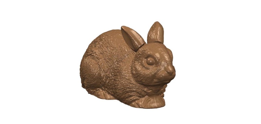 plaque 275x175 de 2 empreintes pour 1 lapin  134x67 mm