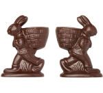 plaque 275x175 de 2 empreintes pour 1 lapin avec panier