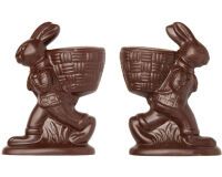 plaque 275x175 de 2 empreintes pour 1 lapin avec panier
