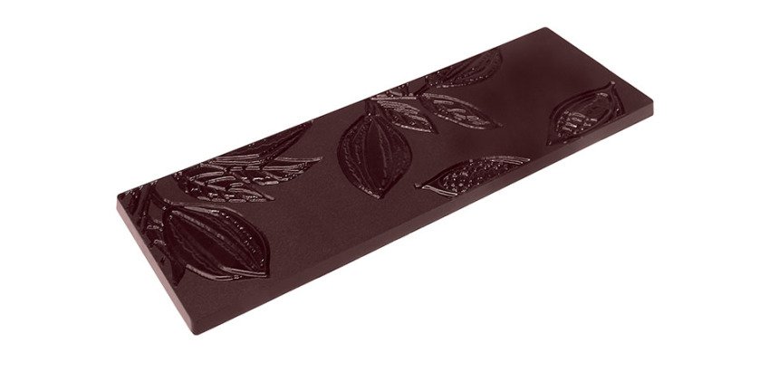 plaque 275x175 pour 2 tablettes de 100 g motif cabosse