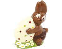 plaque 275x175 de 2 empreintes pour 1 lapin avec oeuf 120mm