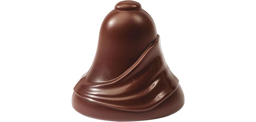 plaque 275x135 de 2 empreintes pour 1 cloche drapée 113mm