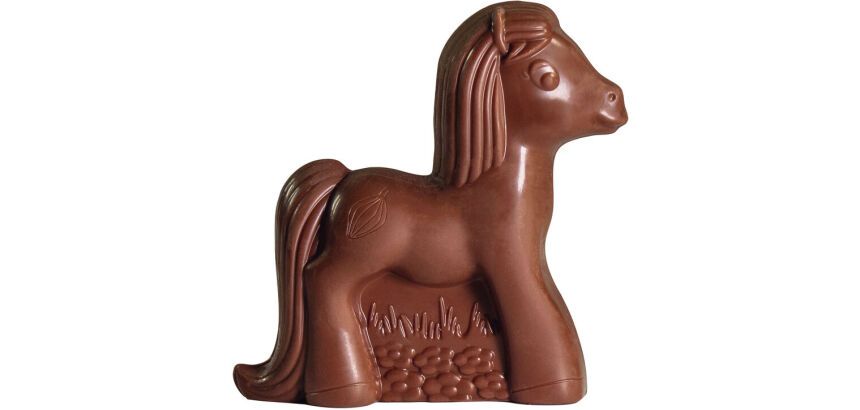 plaque 275x175 de 2 empreintes pour 1 poney 110mm