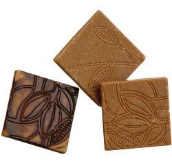plaque 275x135 pour 18 napolitains texture de cacao