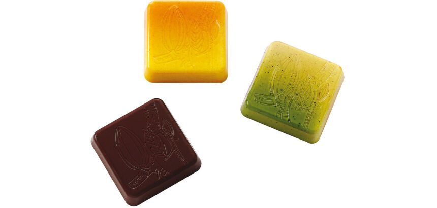 plaque 275x175 pour 18 napolitains cacao