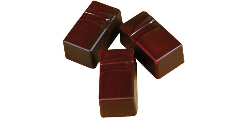 plaque 275x135 pour 24 pralines rectangulaires structure