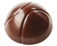 plaque 275x135 pour 21 bonbons demi-sphères 2 rayures