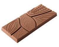 plaque 275x175 pour 6 tablettes de 50 g motif cabosse