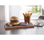 Basalt plat rectangulaire 30 x 16 cm