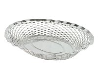 Corbeille à pain 25 x 18 cm Inox