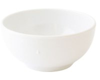 bol renforcé en mélamine 45 cl blanc