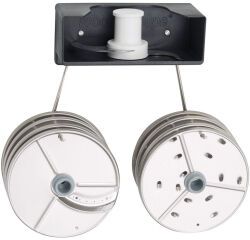 rangement mural pour couteau et disques