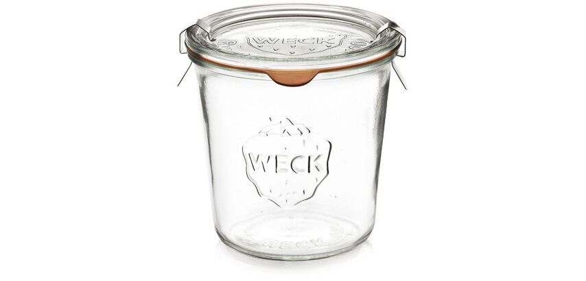 Weck bocal avec couvercle et joint 58 cl ø 10 cm h 10,7 cm