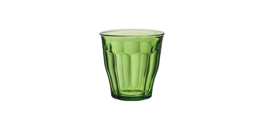 Picardie gobelet trempé vert 25 cl