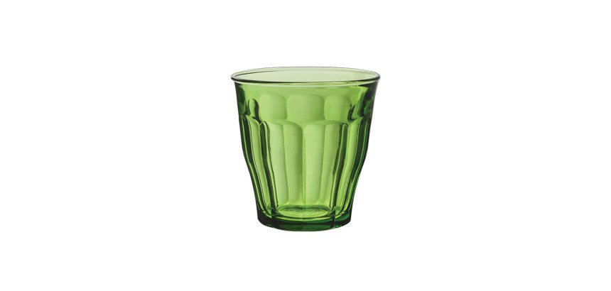 Picardie gobelet trempé vert 25 cl