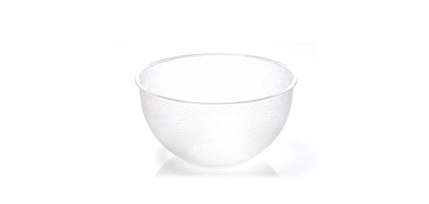 saladier copolyester 27cm transparent 5l