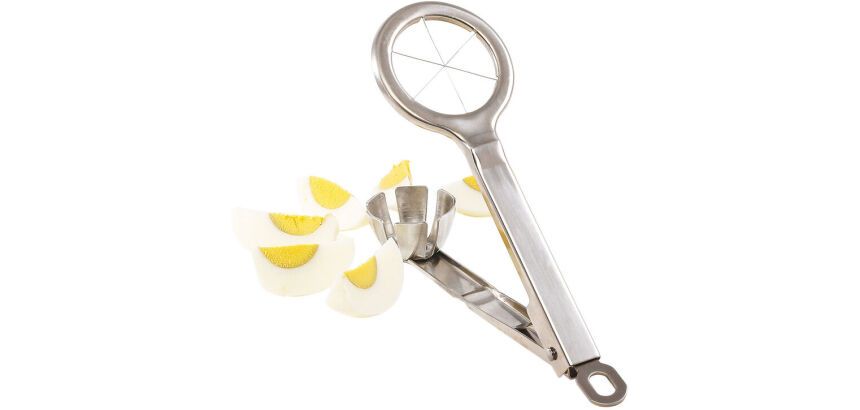 coupe-oeufs 6 quartiers inox