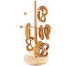 Support à bretzels et à saucissons, en hêtre