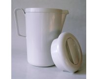 Pot isotherme blanc en ABS 1,2L