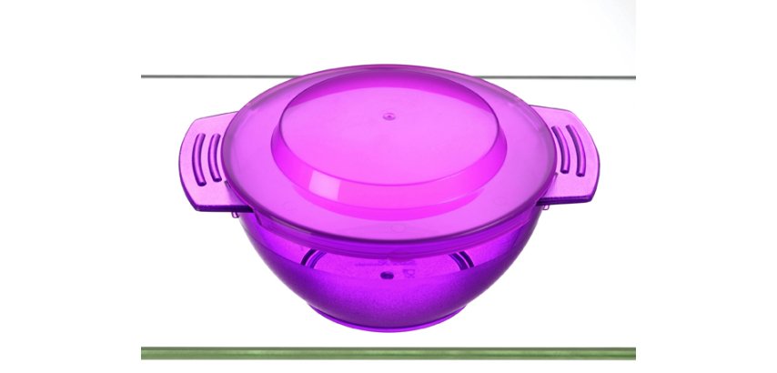 couvercle copolyester pour  bol 45  cl cassis