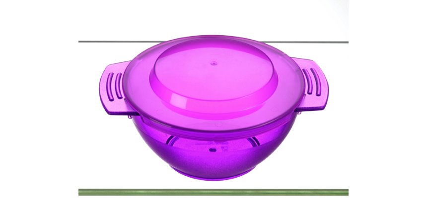 couvercle copolyester pour  bol 45  cl cassis