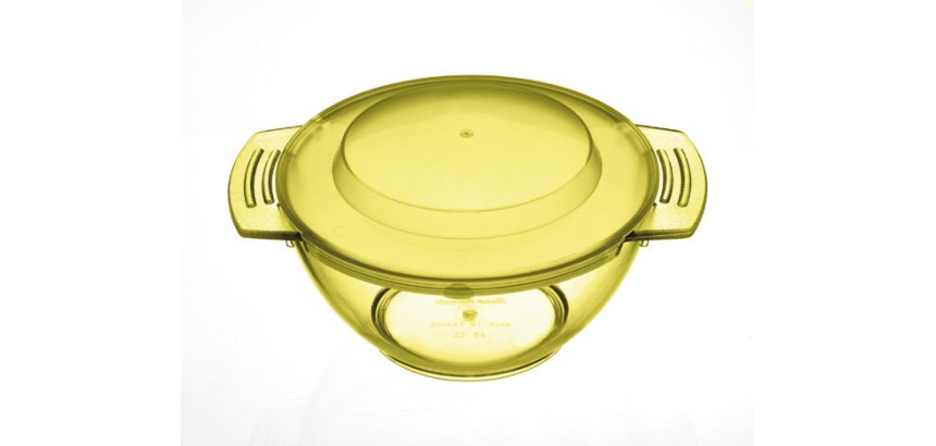 couvercle copolyester pour  bol 45  cl jaune
