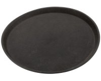 plateau limonadier noir ø 41 cm