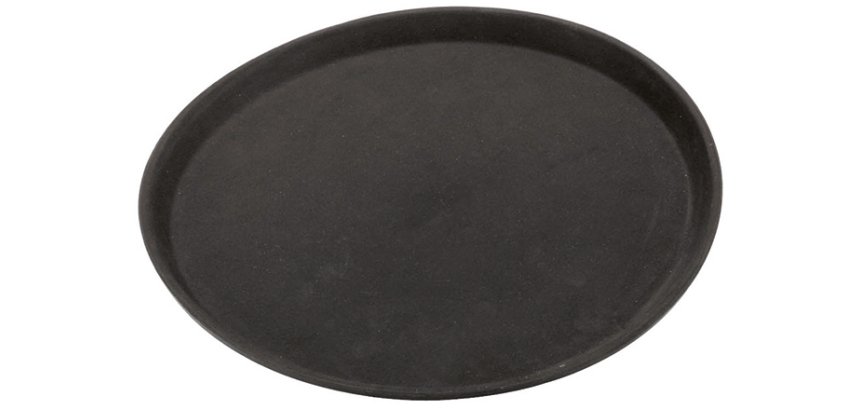 plateau limonadier noir ø 41 cm
