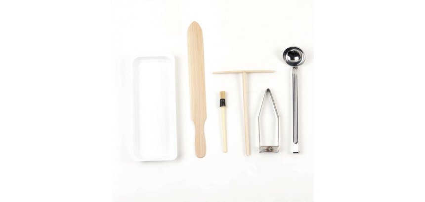Krampouz kit d'étalement pour plaques en fonte usinée Ø 40 cm