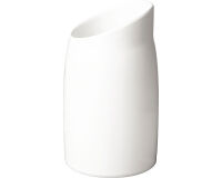 pot 1 litre Ø 120 h 21,5 cm blanc