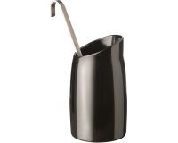 pot 1 litre Ø 120 h 21,5 cm noir