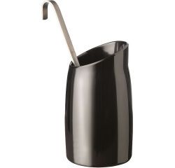 pot 1 litre Ø 120 h 21,5 cm noir