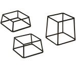 support pour buffet pour saladier 18 x 18 x h 8 cm