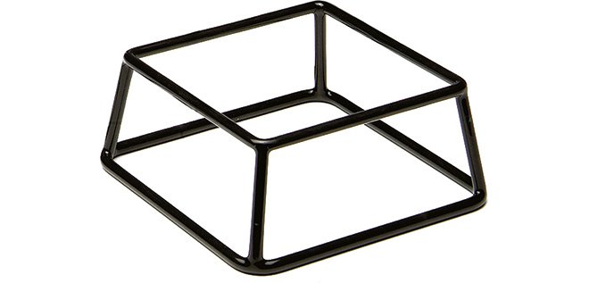 support pour buffet pour saladier 18 x 18 x h 8 cm
