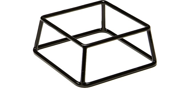 support pour buffet pour saladier 18 x 18 x h 8 cm