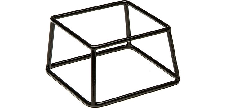 support pour buffet pour saladier 18 x 18 x h 10 cm