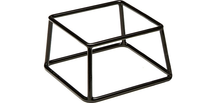 support pour buffet pour saladier 18 x 18 x h 10 cm