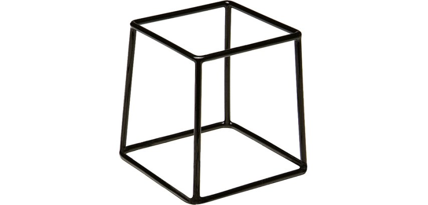 support pour buffet pour saladier 18 x 18 x h 20 cm