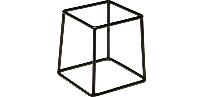 support pour buffet pour saladier 18 x 18 x h 20 cm